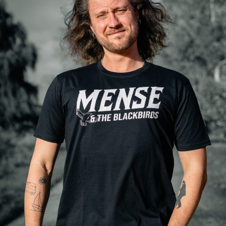 t-shirt-mense & the blackbirds-schwarz
