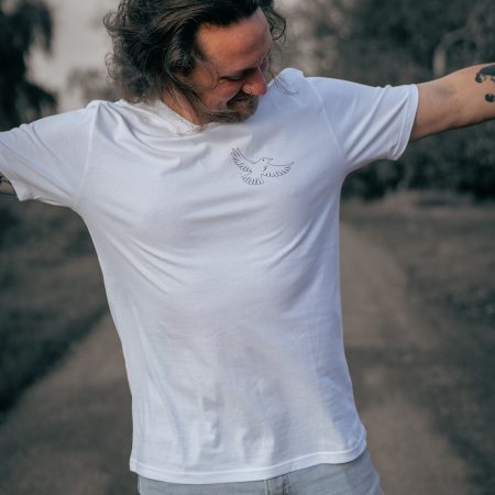 t-shirt-mense & the blackbirds-weiร